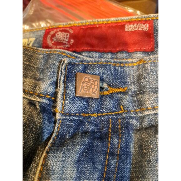 OMAVI NEW! DEADSTOCK! VINTAGE 90'S Baggy Med Wash Jeans Size 36 Streetwear - Picture 13 of 13